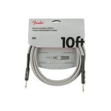 Кабель інструментальний Fender Cable Professional Series 10' White Tweed